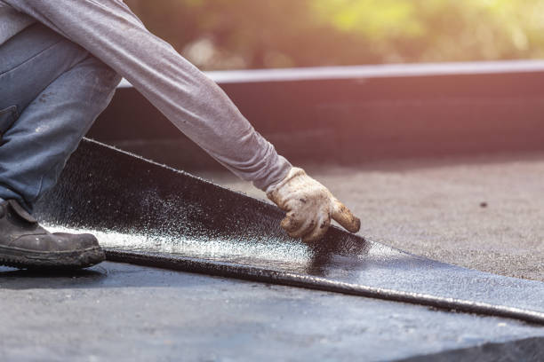 Professional Waterproofing technician working in Garden City, AL